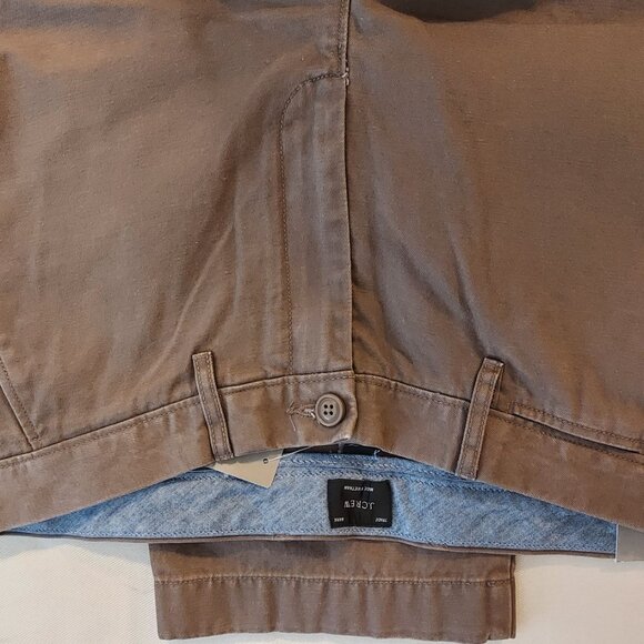 J. Crew Brown NWT Men’s 32Wx32L Cotton-Hemp Pant - Picture 13 of 16